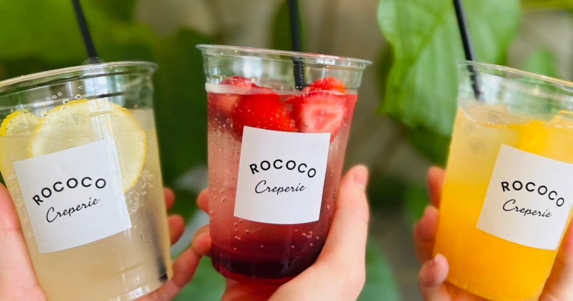 レモンスカッシュ　いちごスカッシュ